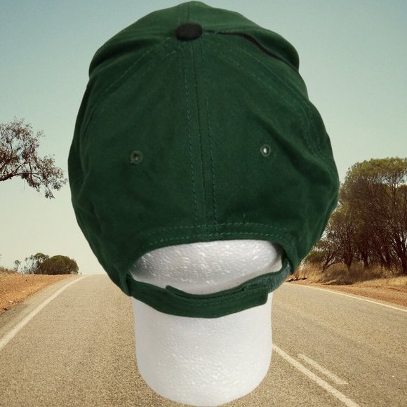 Pioneer Seed Green & White LOGO Embroidered Hook & Loop Adjustable Cap Hat OS - Picture 10 of 16